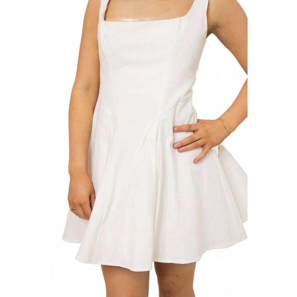 NEW ONE AND ONLY COLLECTIVE ivy mini dress in white